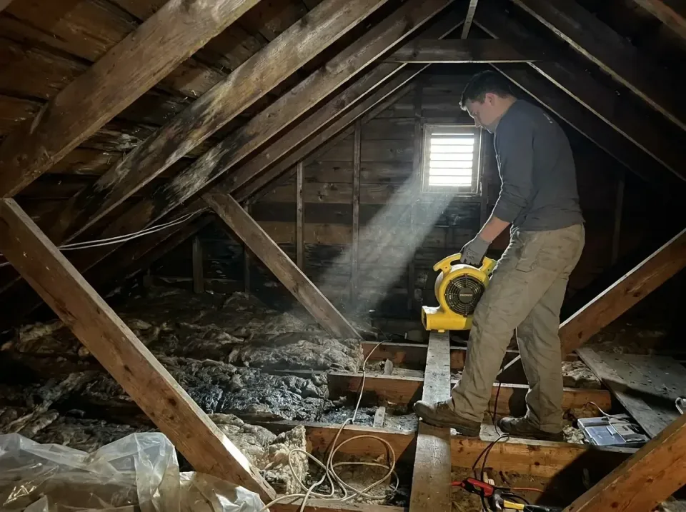 attic-water-damage-drying-proc-007 — frequently asked questions, Emergency Water Extraction & 24/7 Flood Response in Somersw…
